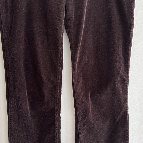 Charter Club Classic Fit Women's Dark Brown/Chocolate Corduroy Jeans, Size 8 - Picture 3 of 13